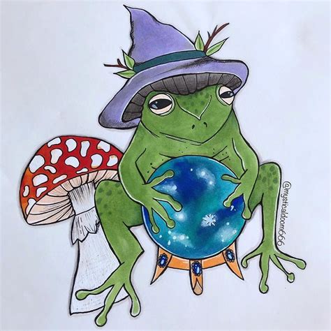 Targ3t frog witch